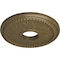 Ekena Millwork Tirana Ceiling Medallion (Canopies up to 4 3/4"), 13 7/8"OD x 3 3/4"ID x 1 1/4"P, Mississippi Mud CM13TIMMF - alternate 2